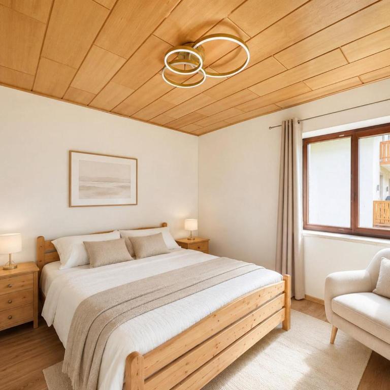 Charmant hébergement à la Cassa Stefano avec une très belle vue et une place de parking à Briançon - Appartement 2 Chambres - 8