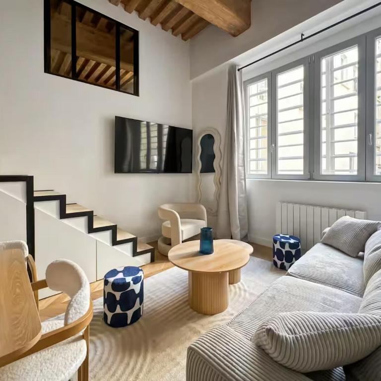Exceptional loft - sleeps 10 - Place Bellecour - Apartamento - 6