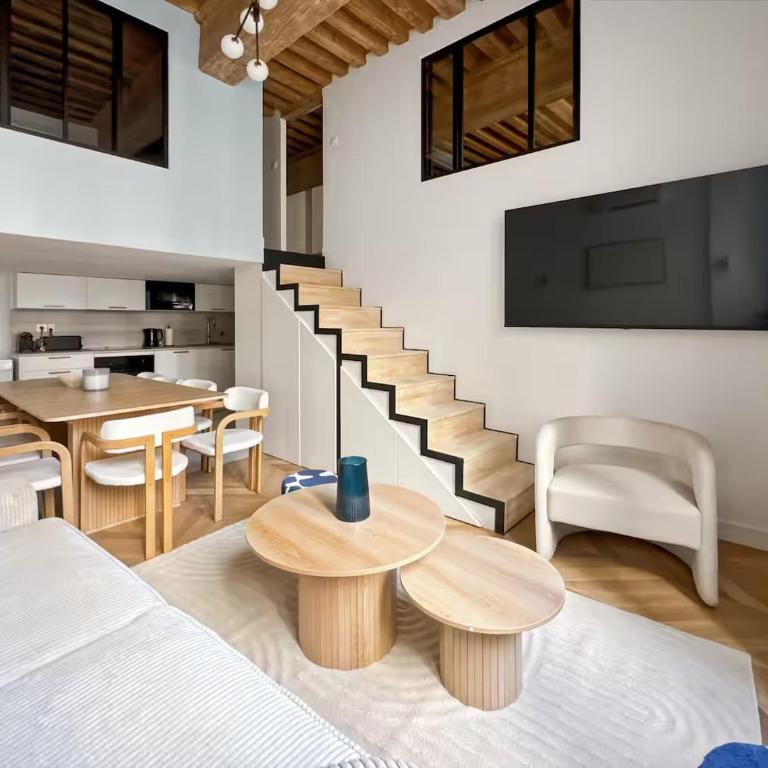 Exceptional loft - sleeps 10 - Place Bellecour - Apartamento - 12