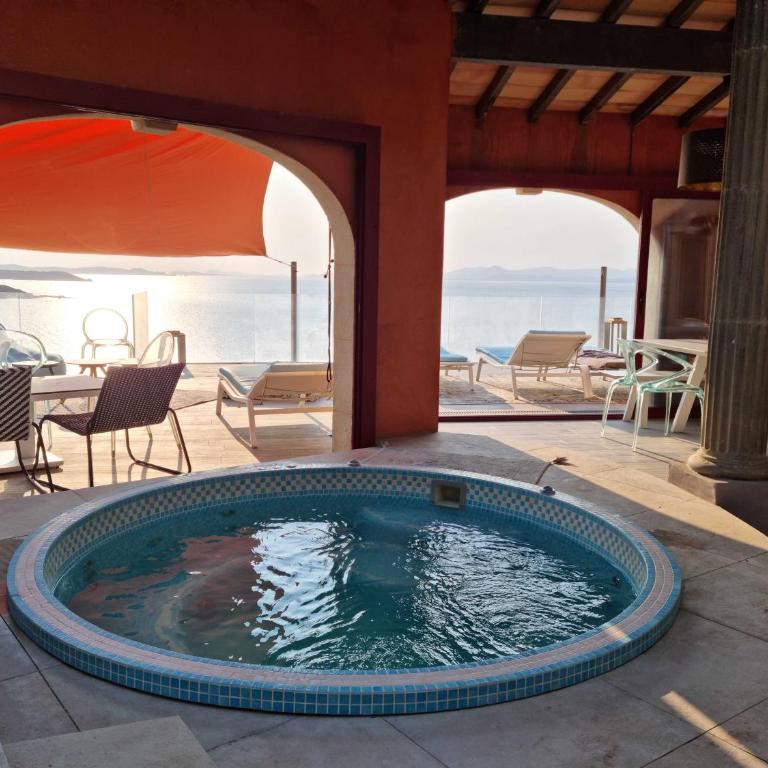 Villa HELIADE -Ile du Levant - Doppelzimmer mit Meerblick - 3