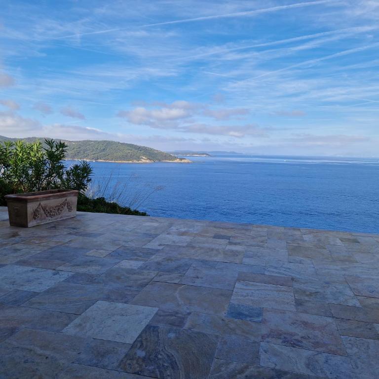 Villa HELIADE -Ile du Levant - Doppelzimmer mit Meerblick - 10