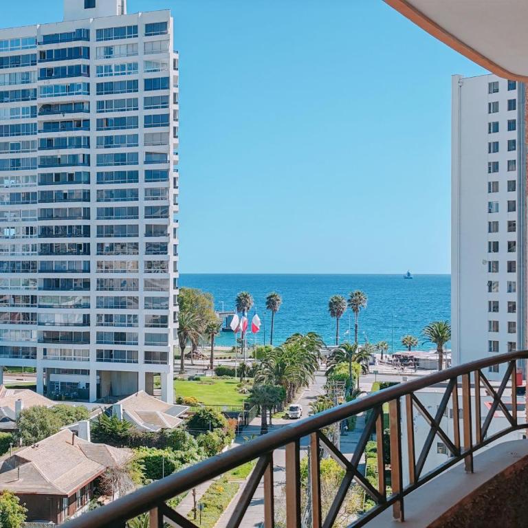 Viña del Mar! 2 habitaciones, 5 personas, Vista al Mar - Apartamento de 2 dormitorios - 1