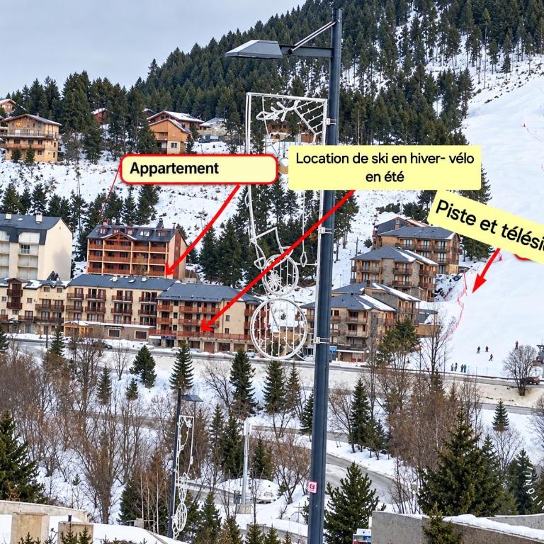 Appartement de standing 4 personnes, pied des pistes, parking - Appartement 2 Chambres - 29