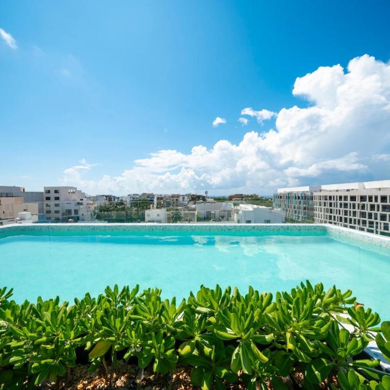 Modern 5th Floor Studio - Rooftop Pool & Balcony - Apartment mit 1 Schlafzimmer - 9