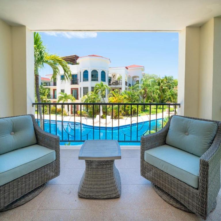 Paseo del Sol Playacar - 2BR Condo with Pool - Apartment mit 2 Schlafzimmern und Poolblick - 3