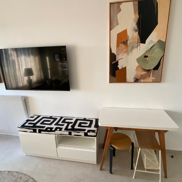 Appartement de charme, 2P, Terrasse, Vue mer, Clim, Garage - Appartement 1 Chambre - 7