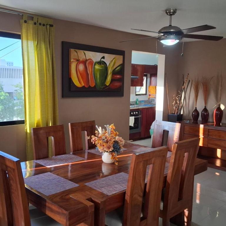 Home 365 Mérida Amplio y confortable departamento 3 recámaras 4 camas wifi - Apartamento - 3