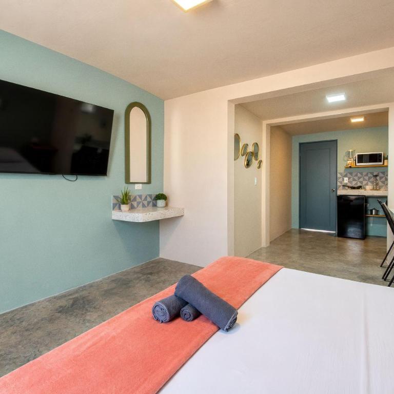 Labná 57 - Apartamento Estudio con cama extragrande - 16
