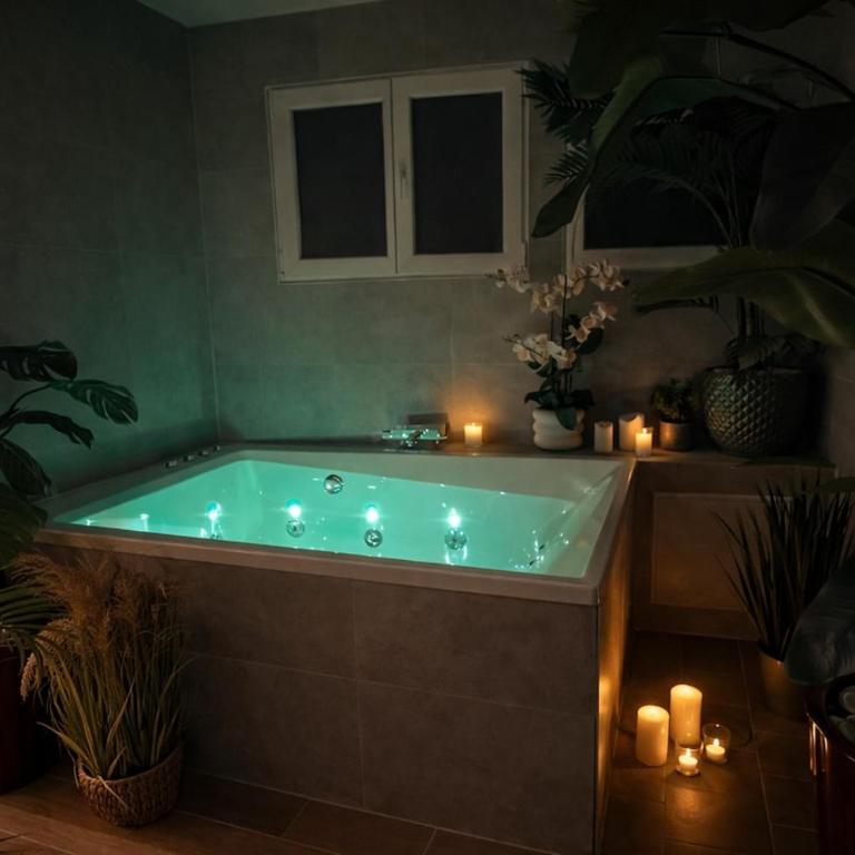 La suite Cinéma I Spa privé I Hyper centre - Apartment mit 1 Schlafzimmer - 9