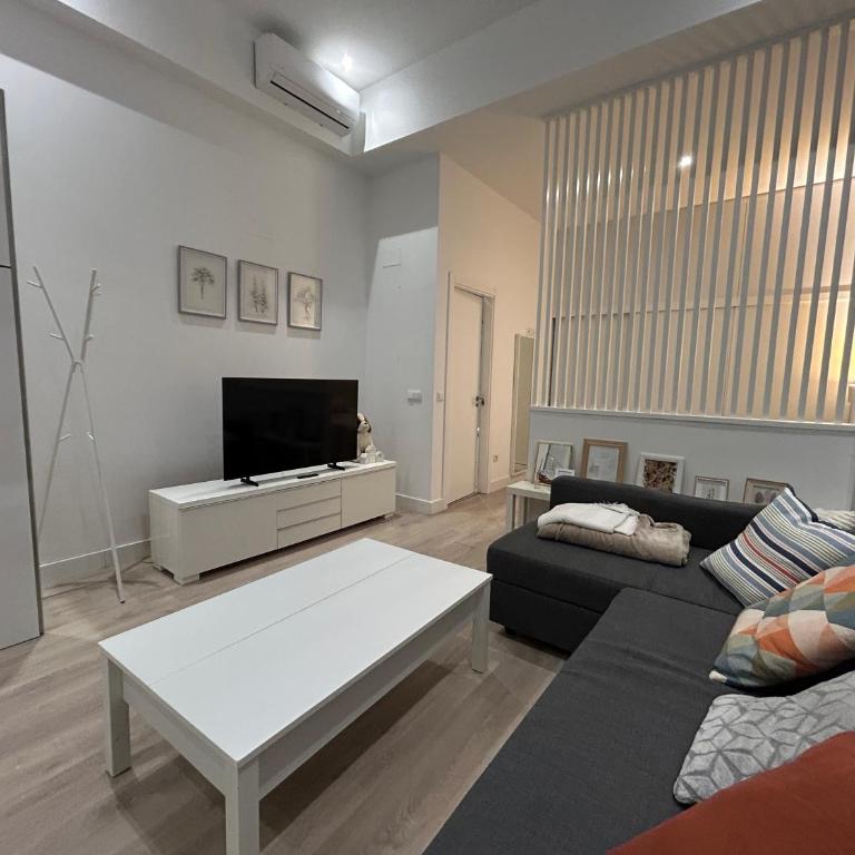 Loft reformado en Madrid, Smart TV, AC, 4 Pax - Appartement 1 Chambre - 10