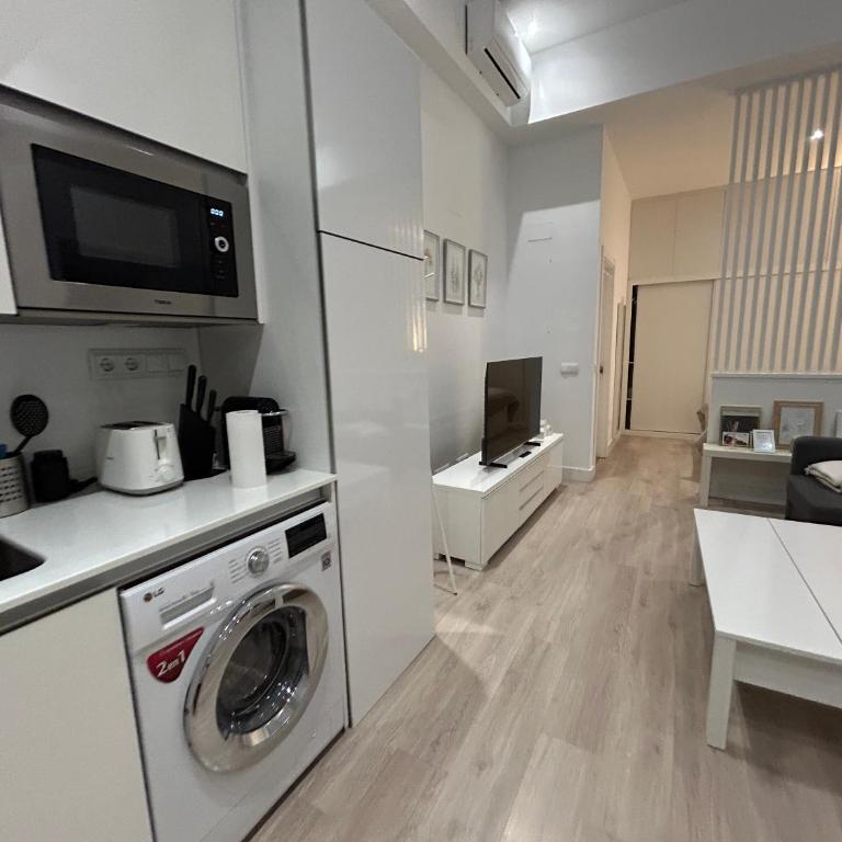 Loft reformado en Madrid, Smart TV, AC, 4 Pax - Appartement 1 Chambre - 18