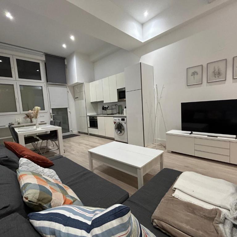 Loft reformado en Madrid, Smart TV, AC, 4 Pax - Appartement 1 Chambre - 22