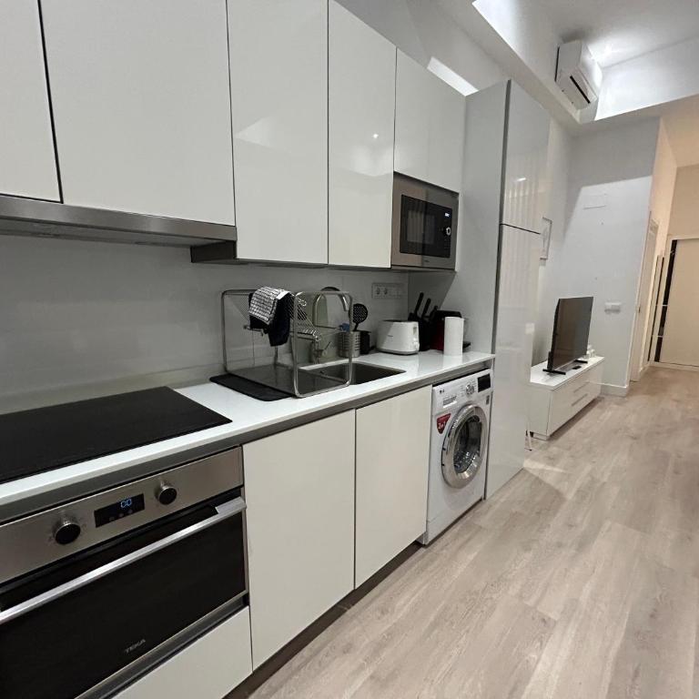 Loft reformado en Madrid, Smart TV, AC, 4 Pax - Appartement 1 Chambre - 33