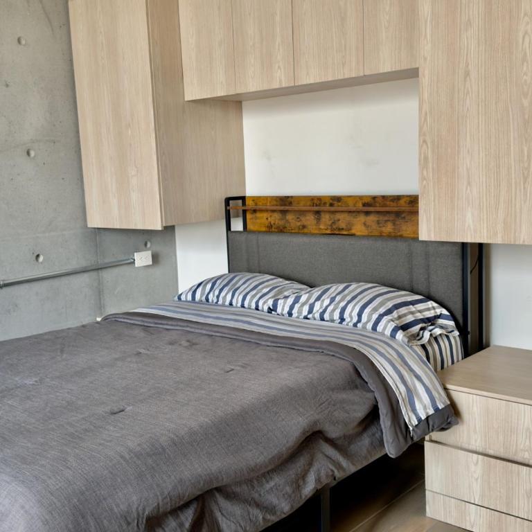 Loft Céntrico con Piscina, Gym y Vistas - One-Bedroom Apartment with City View - 11