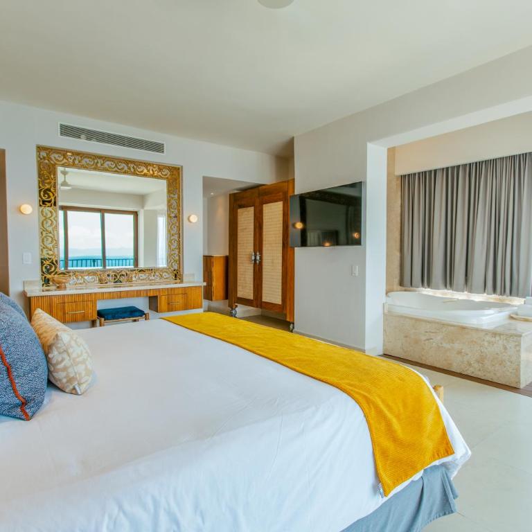 Almar LGBT Luxury Resort - Grand Almar con bañera de hidromasaje, terraza y vistas totales al mar - 10