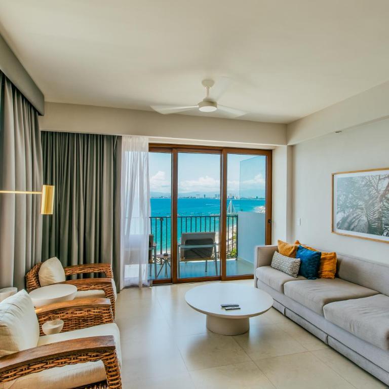 Almar LGBT Luxury Resort - Grand Almar con bañera de hidromasaje, terraza y vistas totales al mar - 5