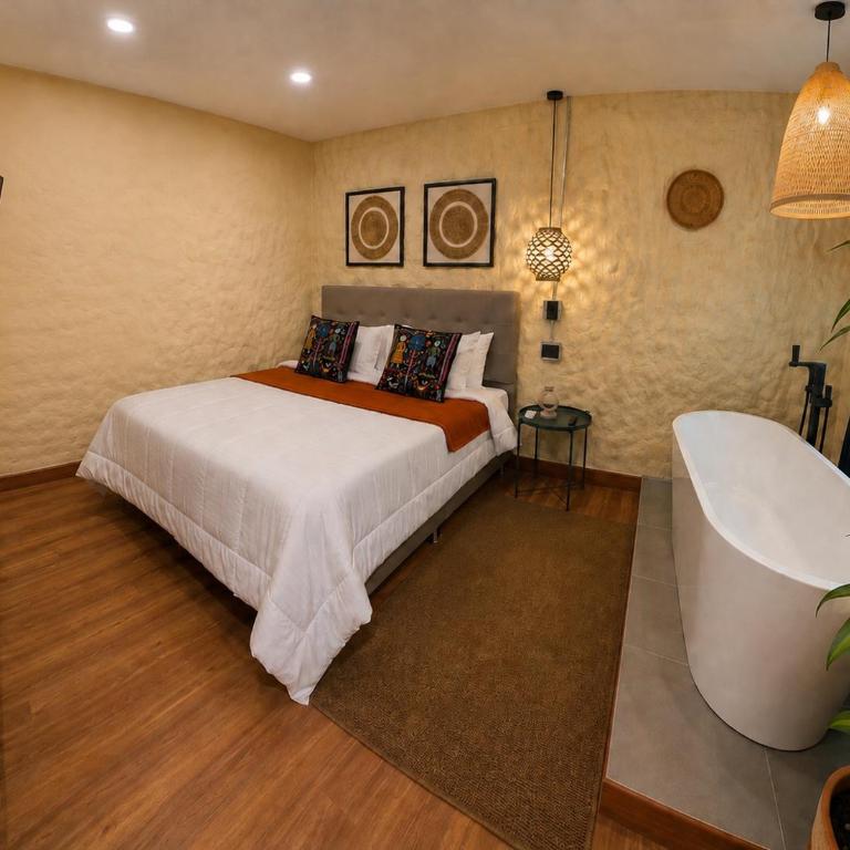 Nam Hotel Boutique Medellin - Habitación Doble Deluxe con bañera - 4
