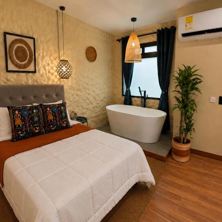 Nam Hotel Boutique Medellin - Habitación Doble Deluxe con bañera - 2
