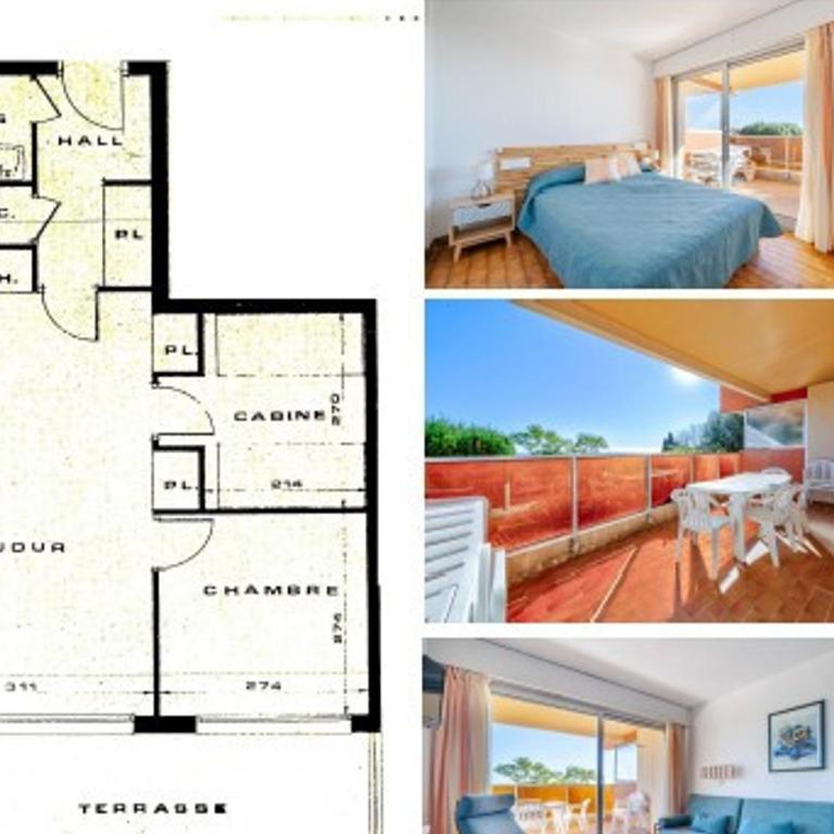 Appartement pour 8, spacieux séjour, vue mer, Wi-Fi inclus - FR-1-827-20 - Appartamento - 16