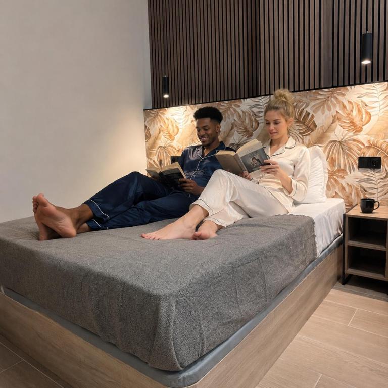 Apartamentos Nuevos en Valencia - Studio mit Kingsize-Bett und Schlafsofa - 4