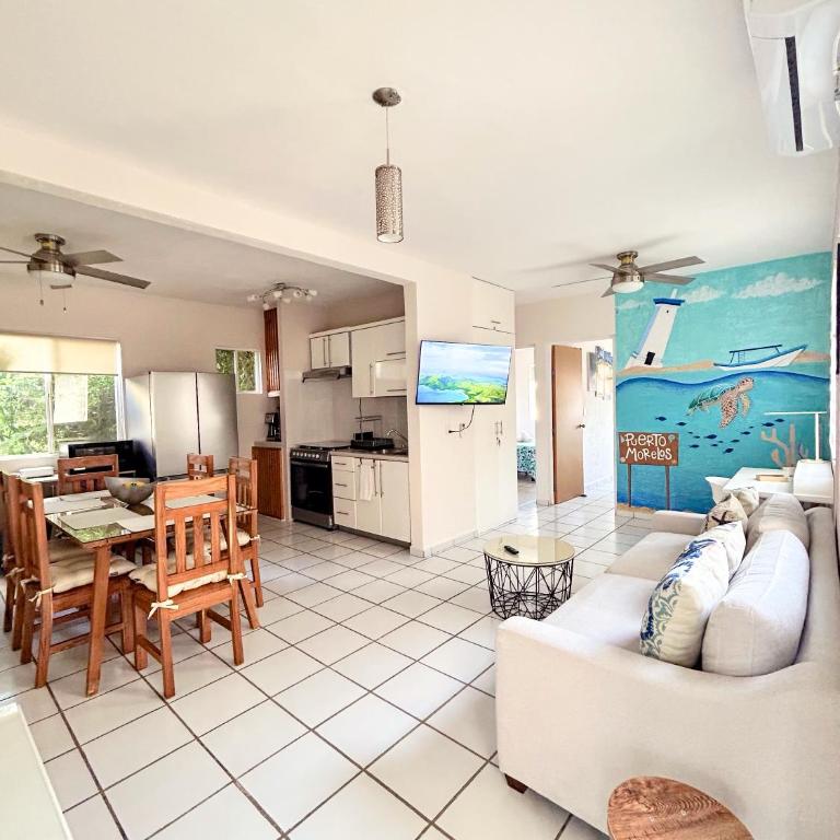 Loft Yexalem In Puerto Morelos 7 Min to the Beach - Apartamento de 2 dormitorios - 1
