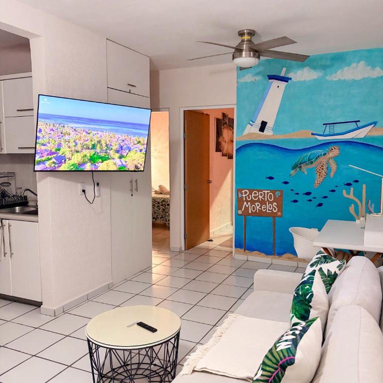 Loft Yexalem In Puerto Morelos 7 Min to the Beach - Apartamento de 2 dormitorios - 5