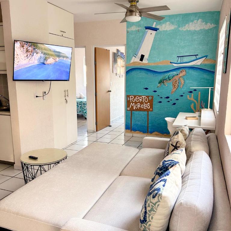 Loft Yexalem In Puerto Morelos 7 Min to the Beach - Apartamento de 2 dormitorios - 16