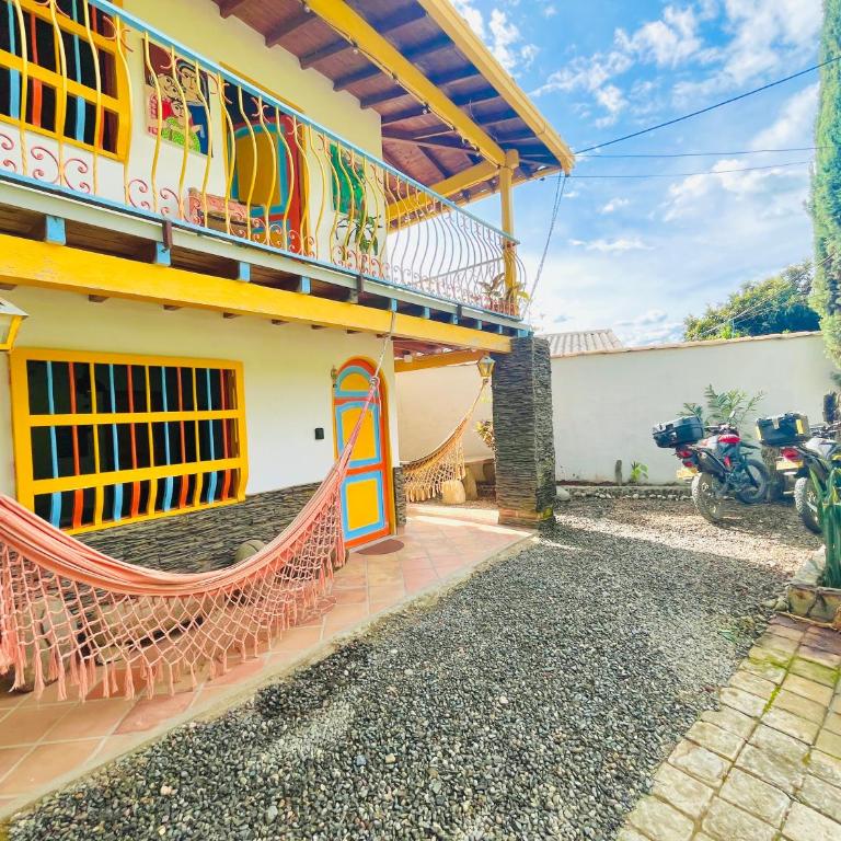 1er Piso Casa Campestre para Grupos en Jardín - Casa de 4 dormitorios - 1