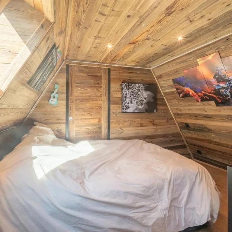 Cozy chalet slopes Balcony - Maison de Vacances - 9