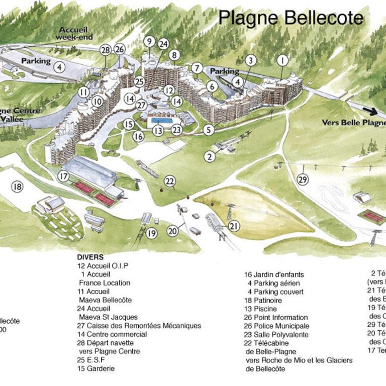 Résidence Carroley B - Appartement tout confort · Proche des pistes · Vue pistes MAE-3589 - Apartamento - 9