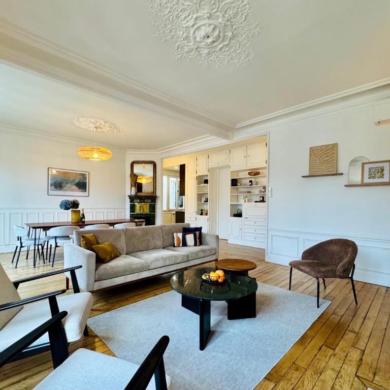 Spacious Apartment Louvre AC 3 Bedrooms - Apartment mit 3 Schlafzimmern und Balkon - 21