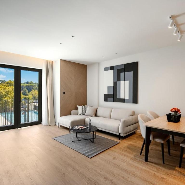 Boke Place Thea resident Pool View - Apartman s 1 Spavaćom Sobom i Pogledom na Bazen - 1