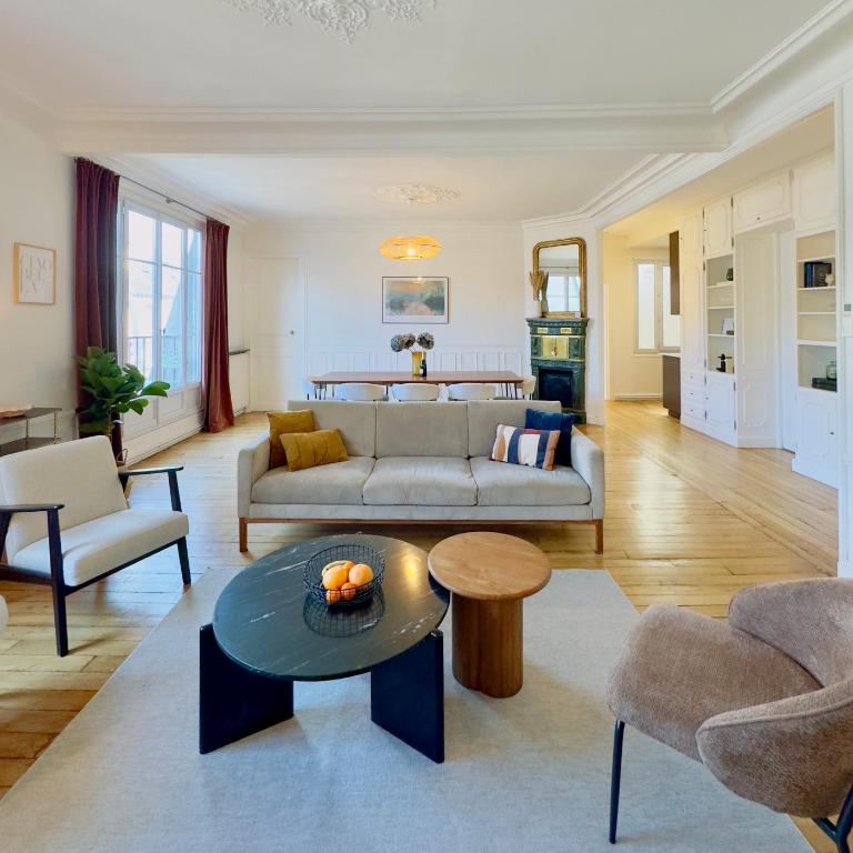 Spacious Apartment Louvre AC 3 Bedrooms - Apartment mit 3 Schlafzimmern und Balkon - 2