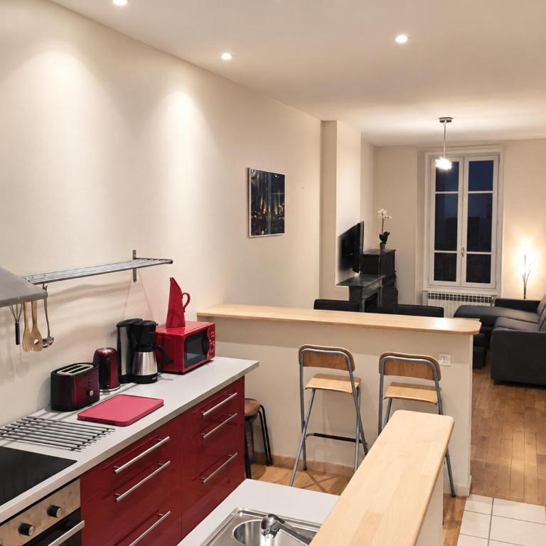 Appartement Lyon - Villeurbanne - Appartement avec Douche - 2