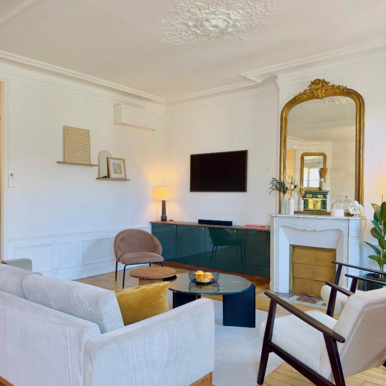 Spacious Apartment Louvre AC 3 Bedrooms - Apartment mit 3 Schlafzimmern und Balkon - 43