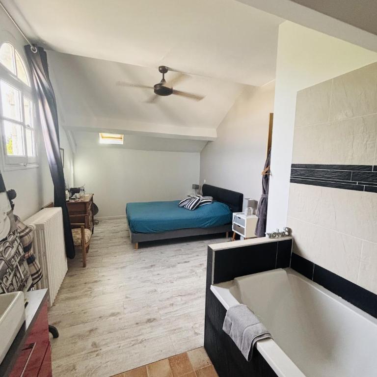 La gentilhommiere de Saumur - Chambre Double avec Salle de Bains Privative - 5