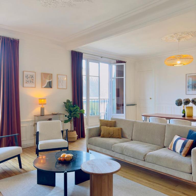 Spacious Apartment Louvre AC 3 Bedrooms - Apartment mit 3 Schlafzimmern und Balkon - 4