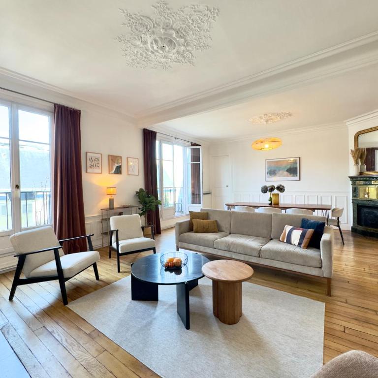 Spacious Apartment Louvre AC 3 Bedrooms - Apartment mit 3 Schlafzimmern und Balkon - 1