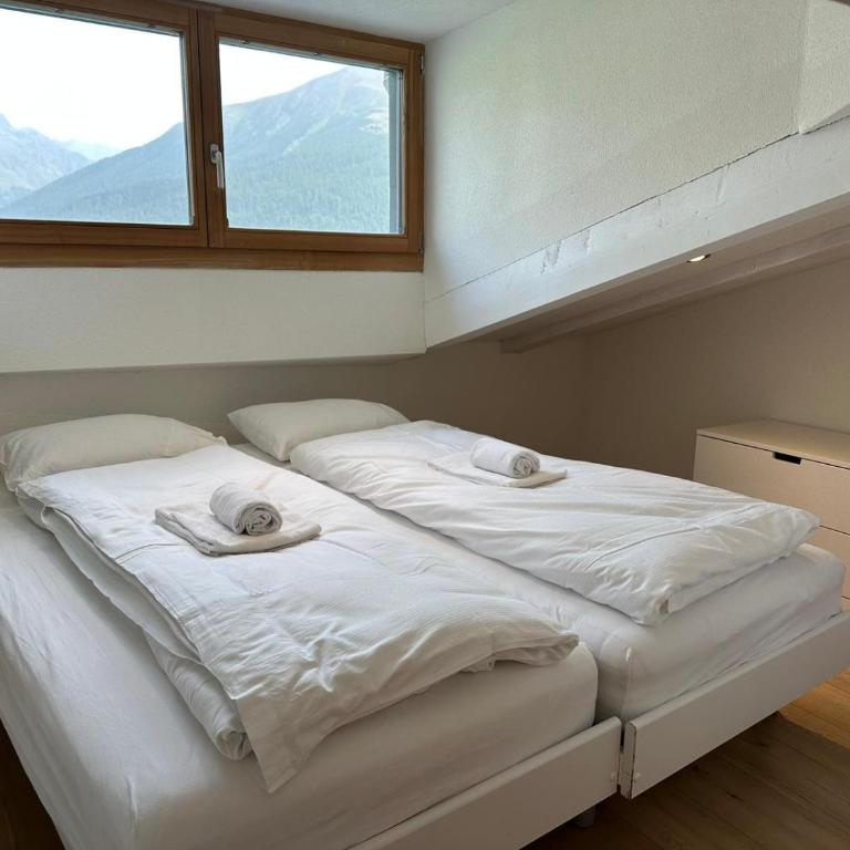 EN Enzian - Engadin HITrental Apartment - Apartment mit 2 Schlafzimmern und Balkon - 15