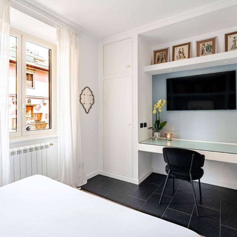 Cozy terrace Vatican apartment - Apartamento Deluxe de 2 dormitorios con balcón - 8