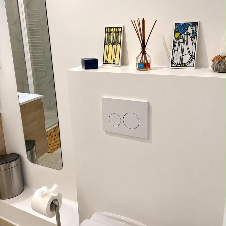 T2 classé 3 étoiles avec piscine et climatisation Bormes les Mimosas Le Lavandou - Appartement 1 Chambre - 11