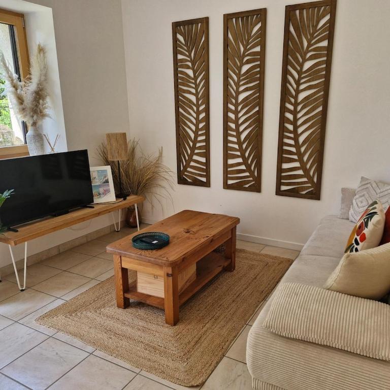 Joli T2, Terrasse et Jardin - Appartement 1 Chambre avec Jardin - 4