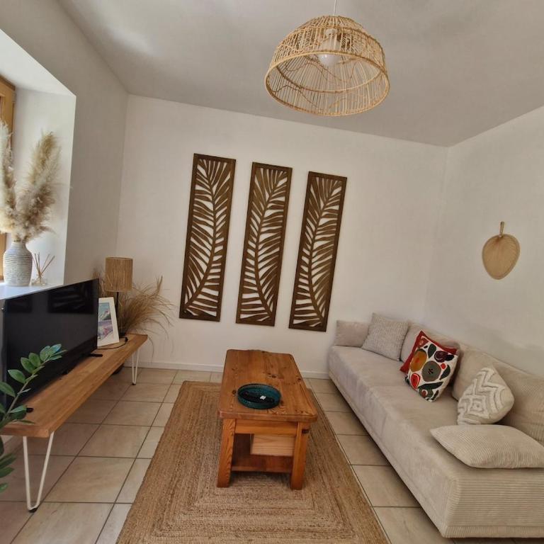 Joli T2, Terrasse et Jardin - Appartement 1 Chambre avec Jardin - 40