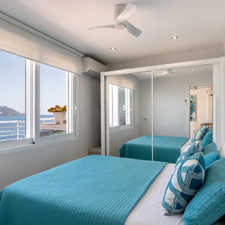 Benidorm primera linea playa poniente El Velero - Apartamento de 2 dormitorios con terraza y vistas al mar - 15