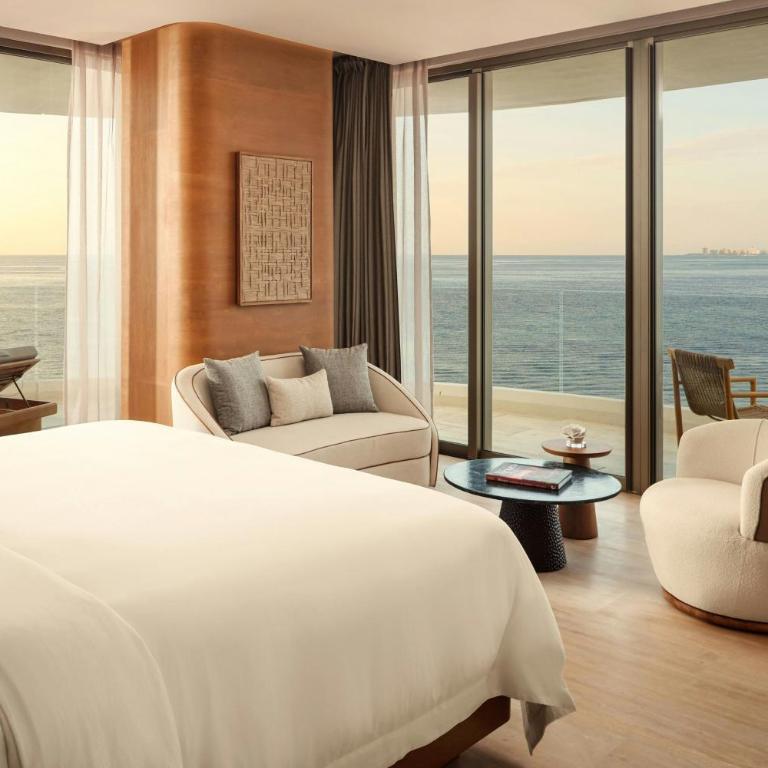 The St. Regis Costa Mujeres Resort, Cancun - One-Bedroom Caroline Astor King Suite with Ocean View and Tub - 2