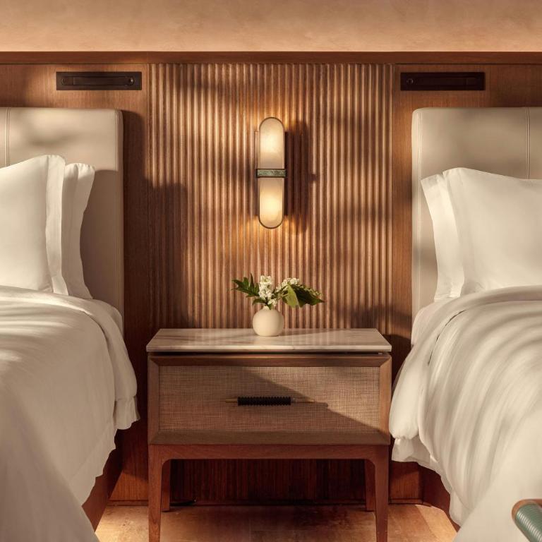 The St. Regis Costa Mujeres Resort, Cancun - Deluxe Queen Room with Two Queen Beds, Mangrove View and Terrace - 3