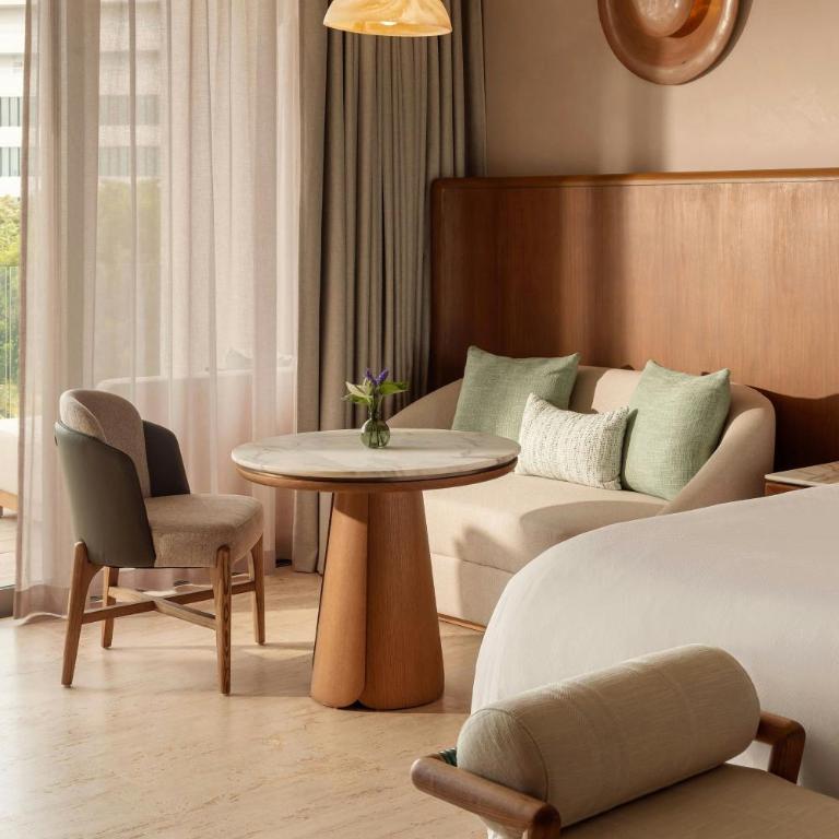 The St. Regis Costa Mujeres Resort, Cancun - Deluxe King Room with Mangrove View and Terrace - 4