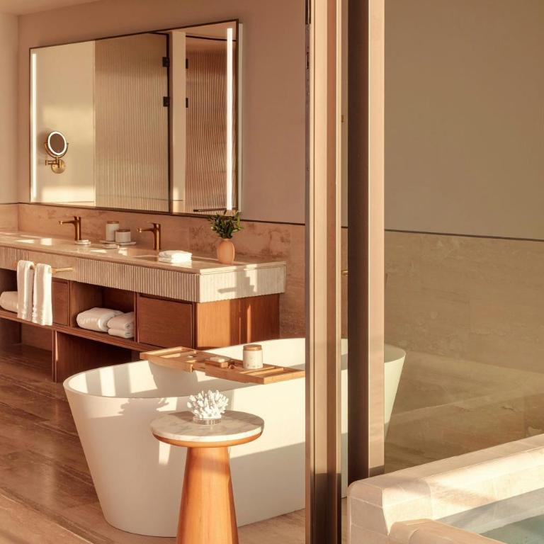 The St. Regis Costa Mujeres Resort, Cancun - One-Bedroom Caroline Astor King Suite with Ocean View and Tub - 7