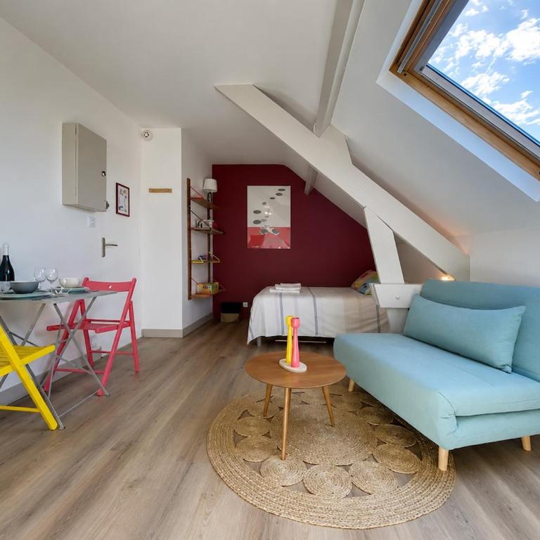 Cocon à Tours - Calme, lumineux & parking gratuit - Appartement 1 Chambre - 1