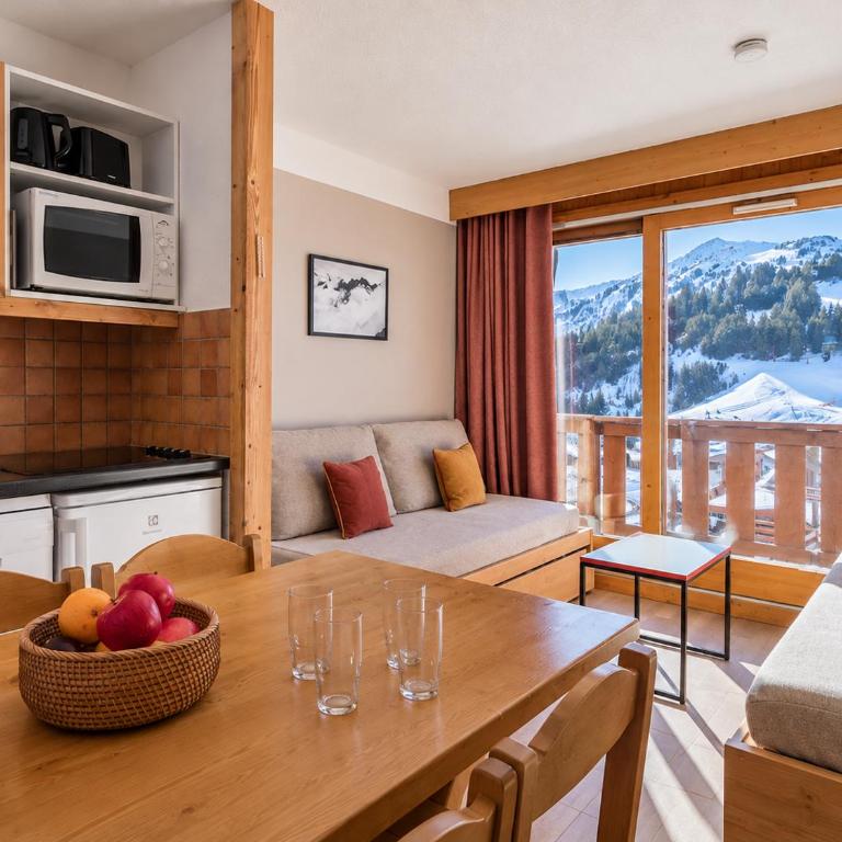 Appartements 4 et 6 personnes Résidence Les Sentiers du Tueda Meribel - Appartement 1 Chambre - 4